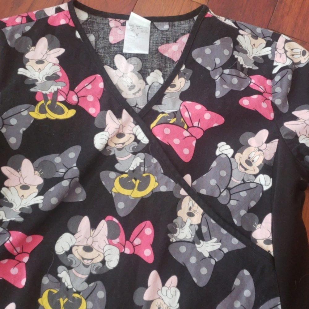 Disney scrub top